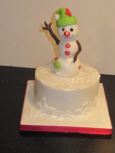 friendly frosty - Cake by d and k creative cakes