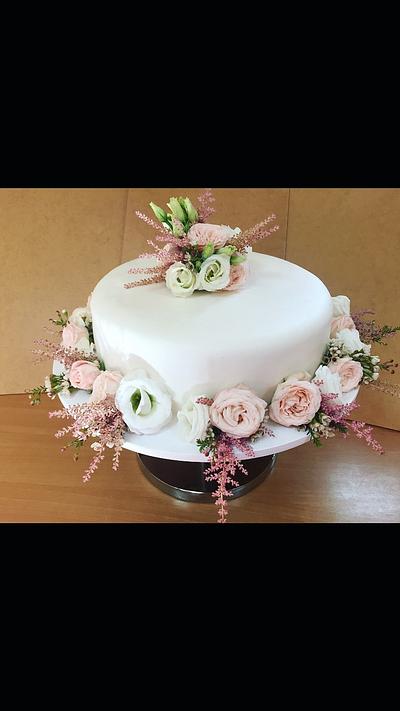 Simple wedding cake - Cake by Rafaelo Torte