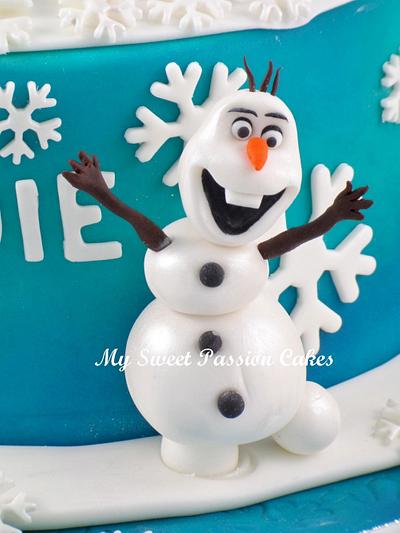 Olaf  - Cake by Beata Khoo