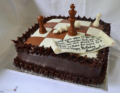 True love is like playing chess..... - Cake by Linuskitchen