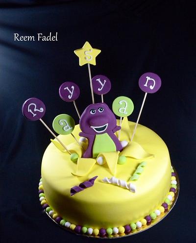 Barney Cake - Cake by ReemFadelCakes
