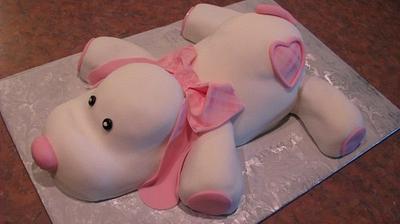 Puppy cake - Cake by Pamela