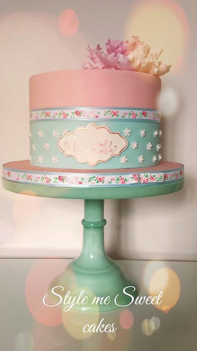 Pink and Blue  - Cake by Style me Sweet CAKES