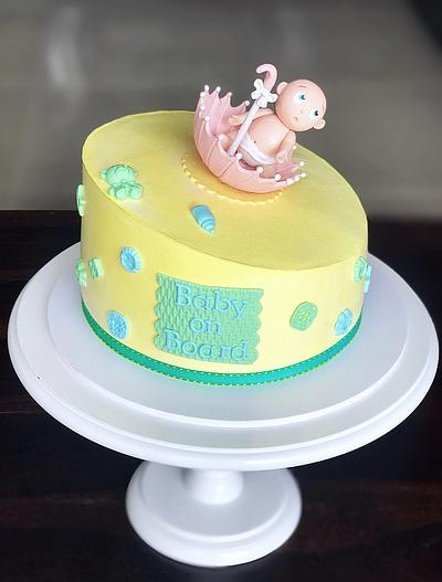 Baby Shower cake - Cake by Ruby Rajagopal 