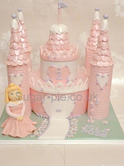 Sleeping Beauty Princess Castle - Cake by Sugar-pie