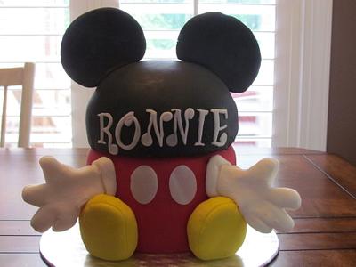 Ronnie's Mickey Cake - Cake by Pamela