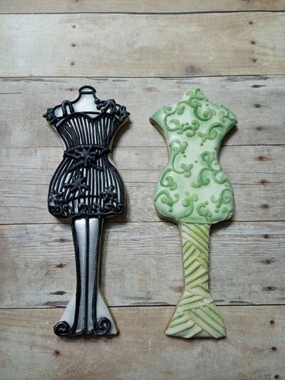 Mannequin cookies - Cake by Cookies by Joss 