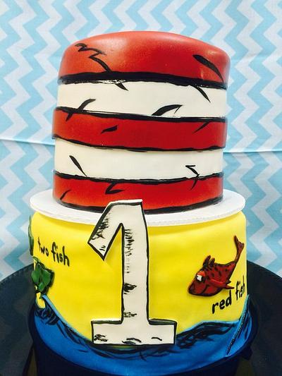 The colorful world of Dr. Suess  - Cake by Infinity Sweets