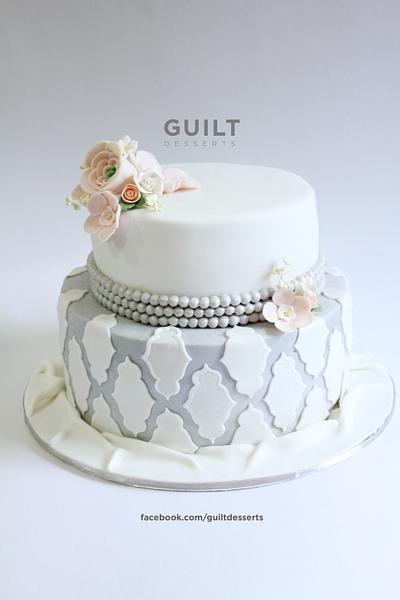 Anniversary Cake - Cake by Guilt Desserts