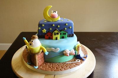 Nursery ryhme shower cake - Cake by Reni Hendra