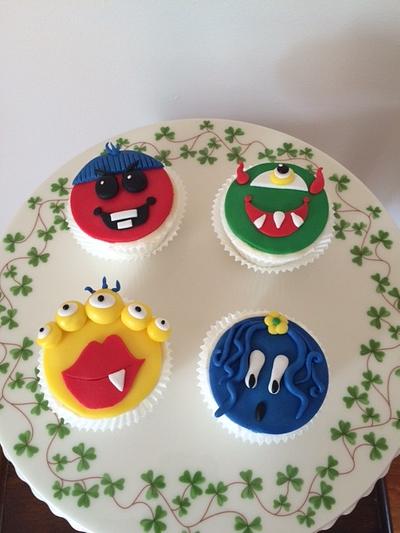 kid's monters cupcakes! - Cake by the cake outfitter