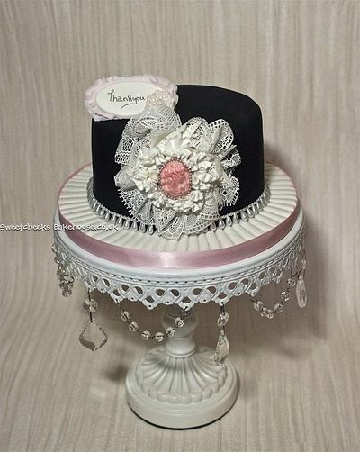 vintage lace cake - Cake by Hayley