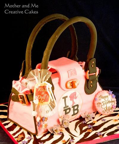 PB Handbag - Cake by Mother and Me Creative Cakes