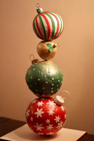 Christmas Baubles  - Cake by sheena