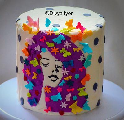 Colorful dreams  - Cake by Divya iyer