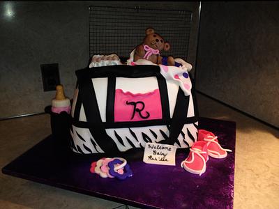 Diaper bag - Cake by Tracie