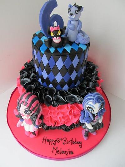 Monster High 6th Birthday Cake - Cake by Denise Frenette 