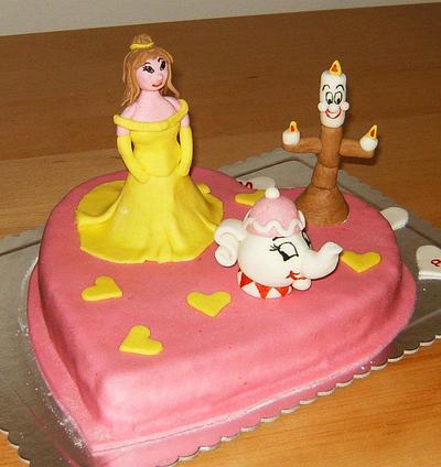 Disney princess - Bella - Cake by Ana