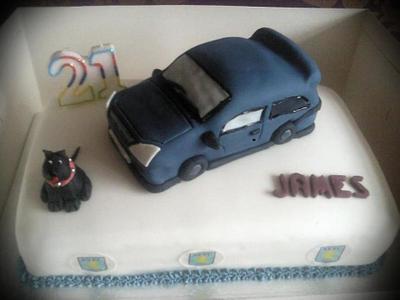 21st birthday cake - Cake by Anita's Cakes & Bakes