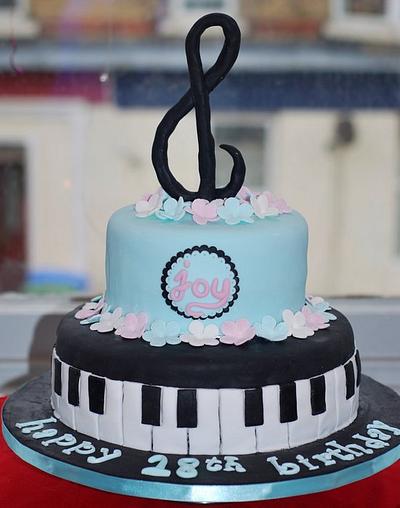 piano cake - Cake by HeavenlySweets