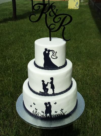 Wedding cake - Cake by AndyCake