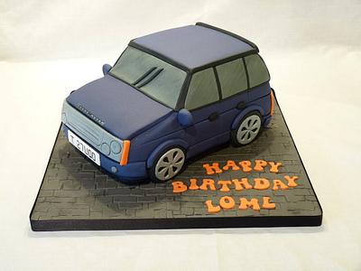 RANGE ROVER - Cake by Grace's Party Cakes