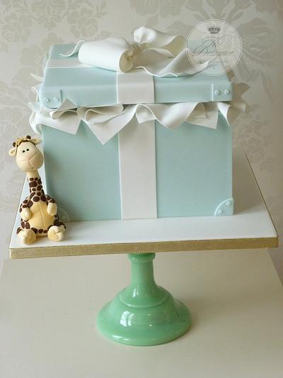 Gift Box Birthday Cake - Cake by Isabelle Bambridge