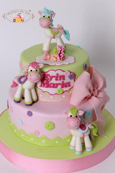 Baptism cake for little Erin - Cake by Viorica Dinu
