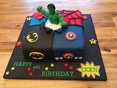 Marvel cake  - Cake by Littlelizacakes