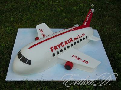 airplane - Cake by Derika