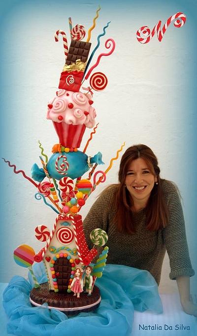 "Hansel y Gretel" Towercake - Cake by Natalia Da Silva Carmona