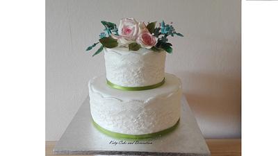 Wedding  cake - Cake by Katya