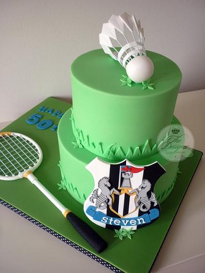 Sports Themed Birthday Cake - Cake by Isabelle Bambridge