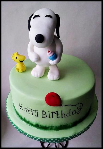 Snoopy  - Cake by Time for Tiffin 