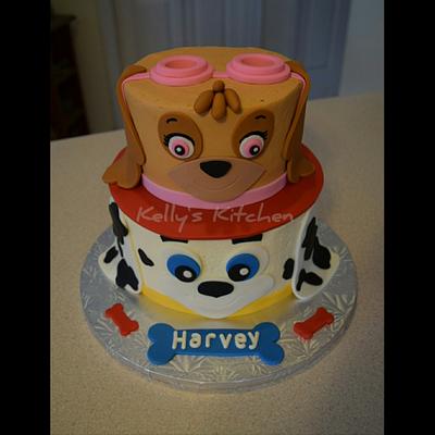 Paw Patrol birthday cake - Cake by Kelly Stevens