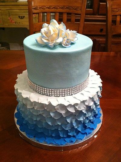 Haley's Bridal Shower Cake - Cake by PamIAm
