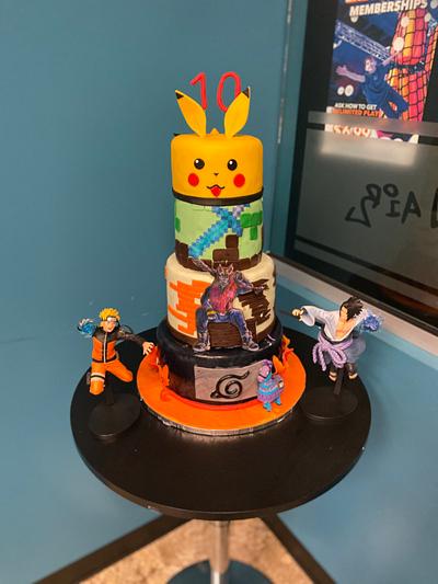 Gamer dream cake - Cake by Rocio’s Sweet Art Gallery LLC