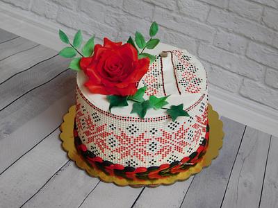 Bulgarian Rose - Cake by Oli Ivanova