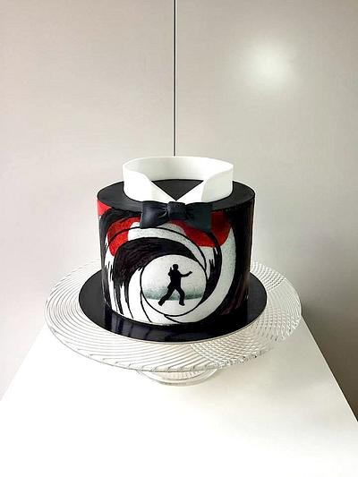 James Bond cake - Cake by Frufi
