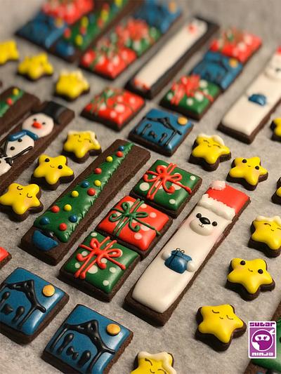 Christmas cookies 2018 - Cake by SugarNinja