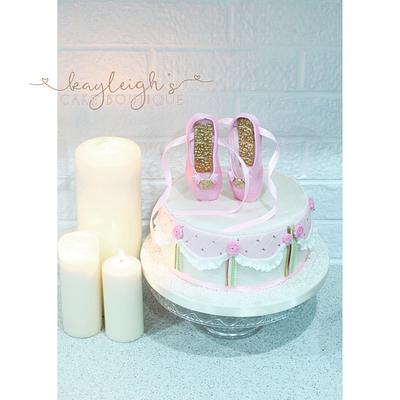 Ballet cake - Cake by Kayleigh's cake boutique 