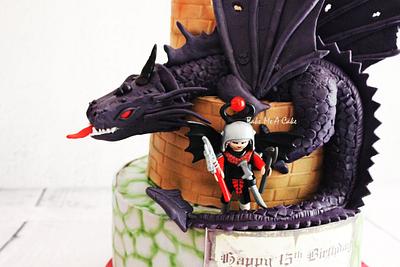 Dragon - Cake by Farzana