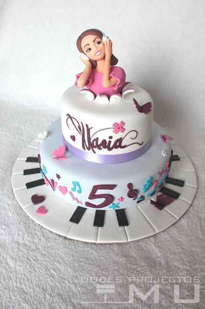 Cake Violetta - Cake by doces projectos MU