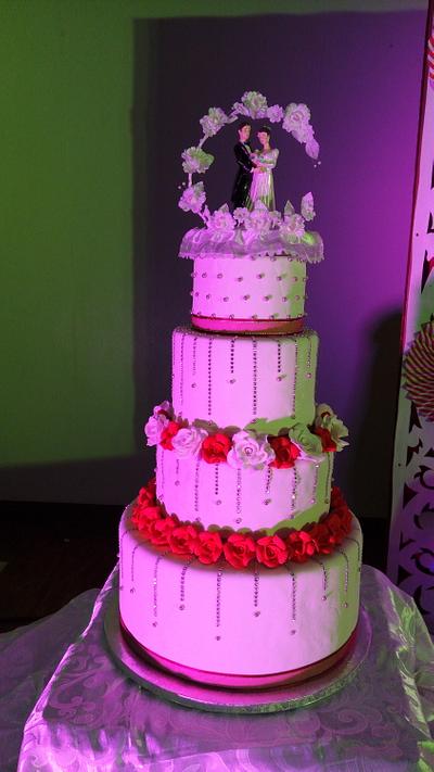 Wedding cake  - Cake by Christopher john ofina