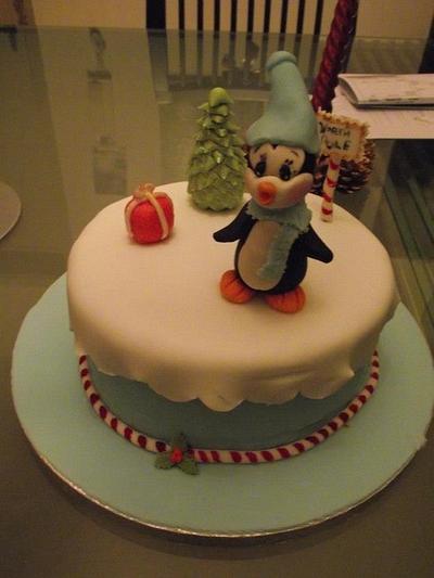 Penguin xmas - Cake by Sugarcha