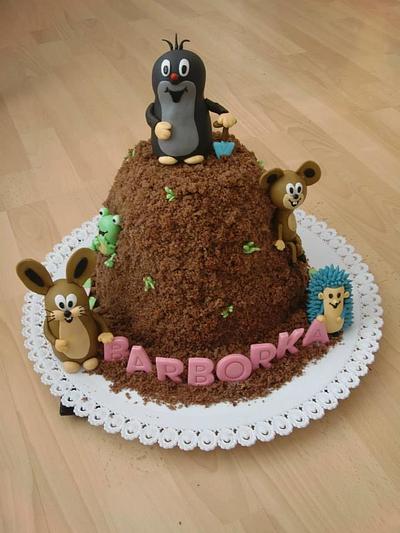 Mole and Friends cake - Cake by VeronikaM