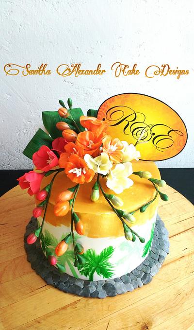 A keralan adventure - Cake by Savitha Alexander