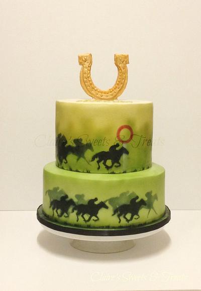 A day at the races - Cake by clairessweets