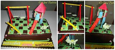 Playground Cake - Cake by Sara Batista