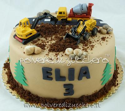 cake construction site - Cake by Paola